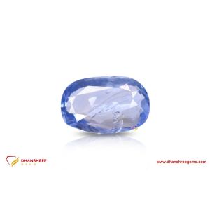 Blue Sapphire (Neelam) - front view
