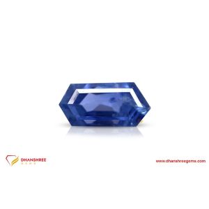 Blue Sapphire (Neelam) - front view