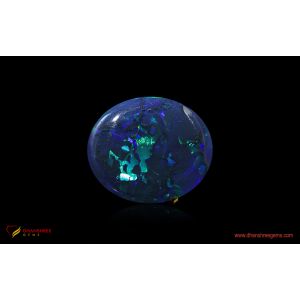Black Fire Opal - front view
