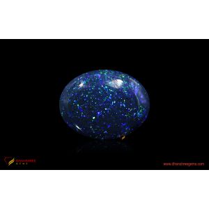 Black Fire Opal - front view