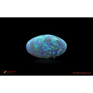 Black Fire Opal - front view