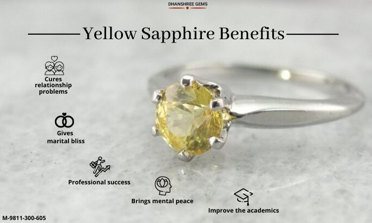 Yellow Sapphire Benefits