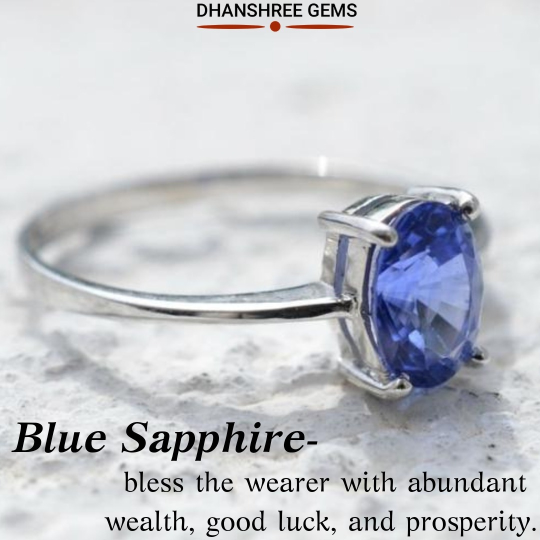 Neelam Stone Ring