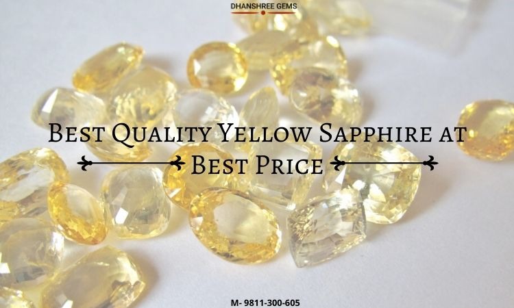 Best Quality Yellow Sapphire